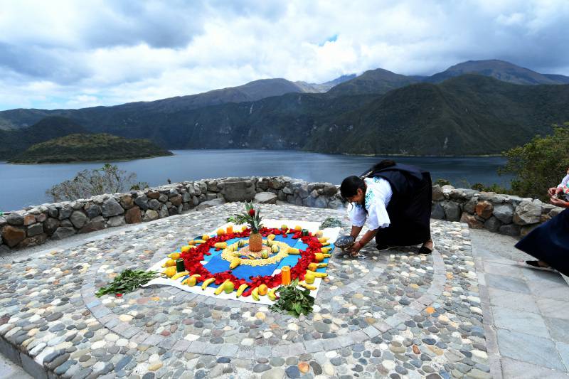 Mirador sobre el lago